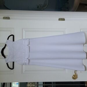 Bonnie Jean white girls dress size 10